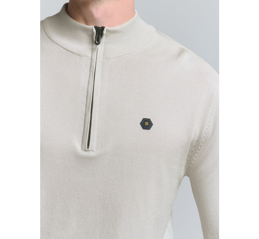 Pullover Half Zip Chalk (27210106SN - 017)