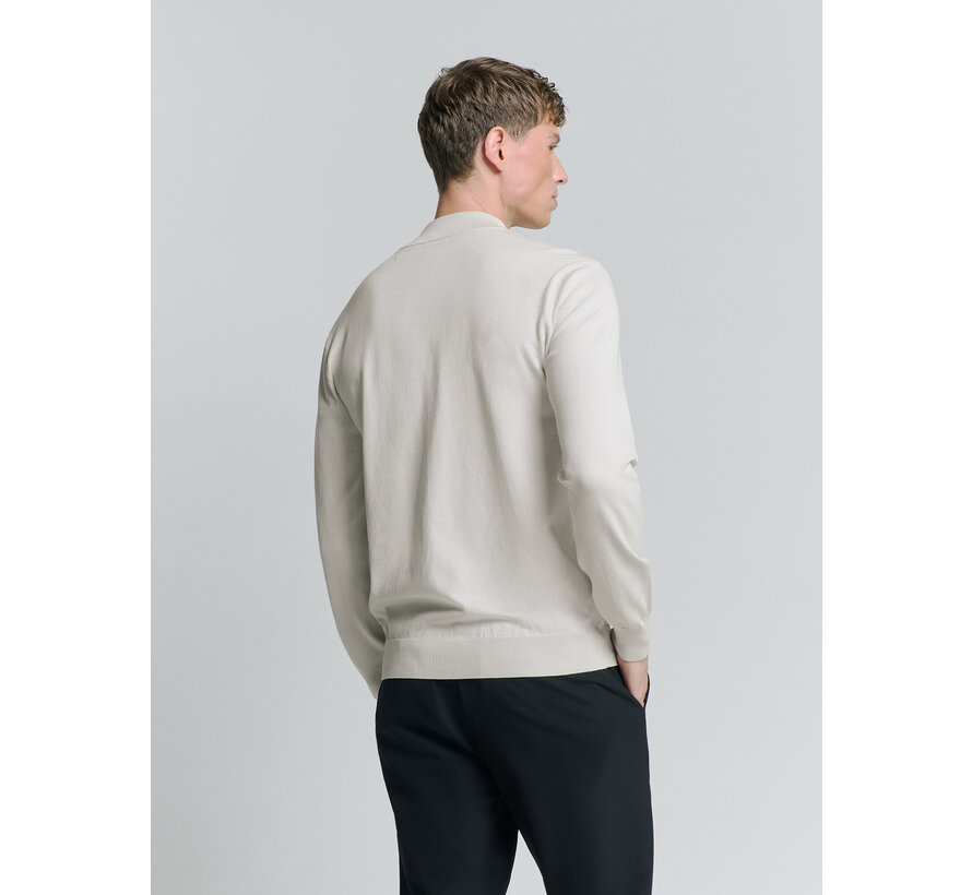 Pullover Half Zip Chalk (27210106SN - 017)