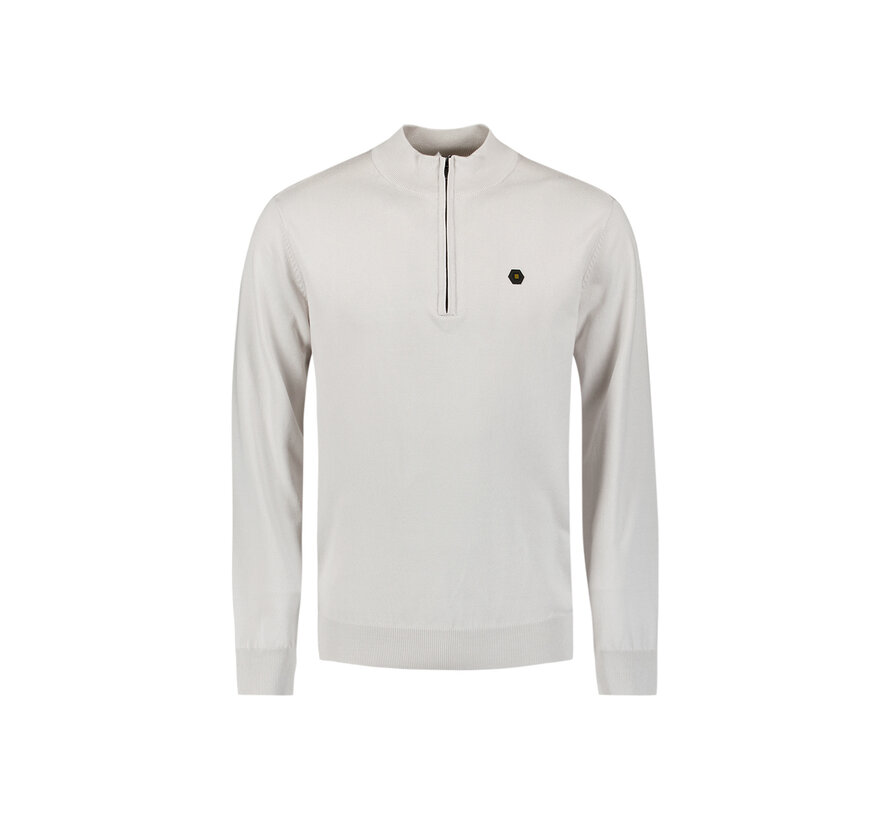 Pullover Half Zip Chalk (27210106SN - 017)