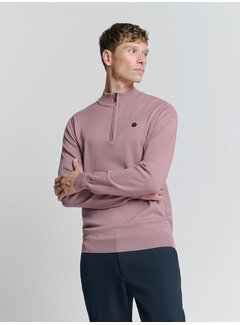 No Excess Pullover Half Zip Mauve (27210106SN - 146)