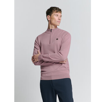 No Excess Pullover Half Zip Mauve (27210106SN - 146)