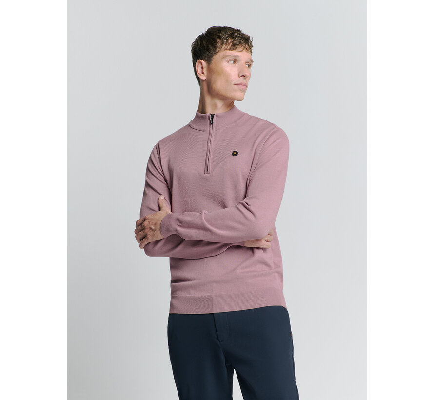 Pullover Half Zip Mauve (27210106SN - 146)