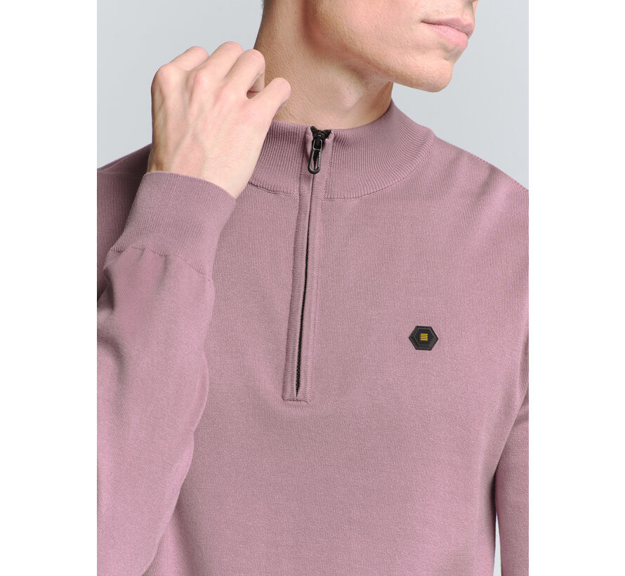 Pullover Half Zip Mauve (27210106SN - 146)