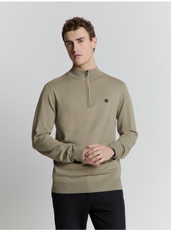 No Excess Pullover Half Zip Light Army (27210106SN - 177)