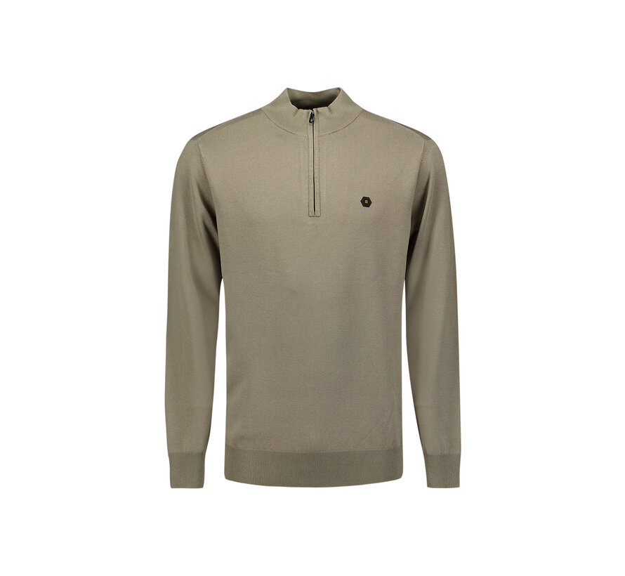 Pullover Half Zip Light Army (27210106SN - 177)