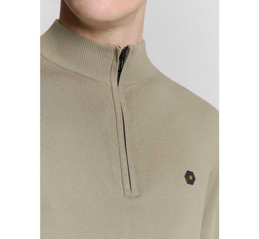 Pullover Half Zip Light Army (27210106SN - 177)