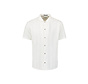 Shirt Short Sleeve Dobby Vertical Stripe Solid White (27460337 - 010)