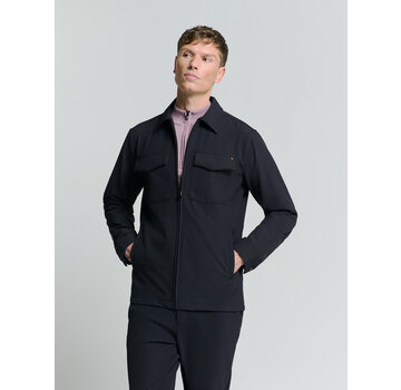 No Excess Overshirt Full Zipper Stretch Sedoc Night (27510104 - 078)