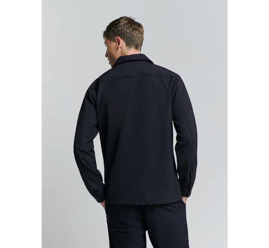 Overshirt Full Zipper Stretch Sedoc Night (27510104 - 078)