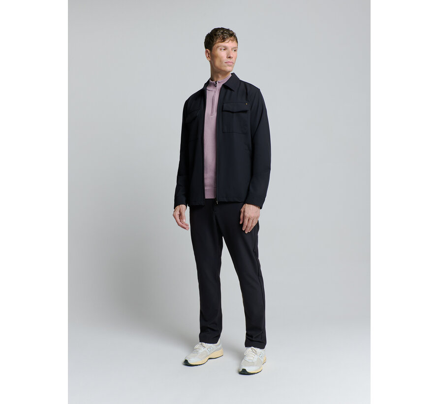 Overshirt Full Zipper Stretch Sedoc Night (27510104 - 078)