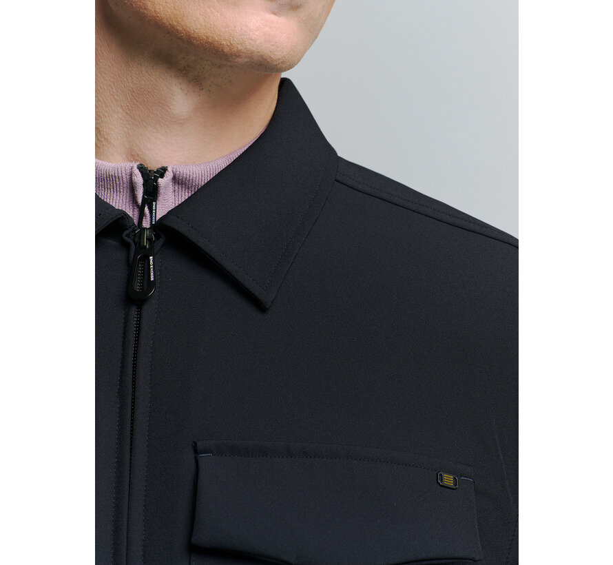 Overshirt Full Zipper Stretch Sedoc Night (27510104 - 078)