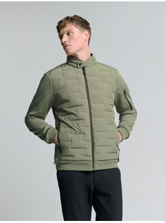 No Excess Jacket Short Fit Sealed Knitted Mix Light Army (27630209 - 177)