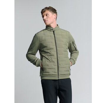 No Excess Jacket Short Fit Sealed Knitted Mix Light Army (27630209 - 177)