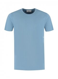 Pure Path Sideline Wordmark T-shirt Mid Blue (25030102 - 36)