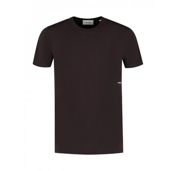 Pure Path Sideline Wordmark T-shirt Dark Brown (25030102 - 96)
