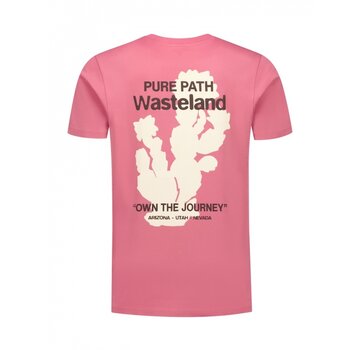 Pure Path Desert Wasteland T-shirt Raspberry (25030106 - 24)
