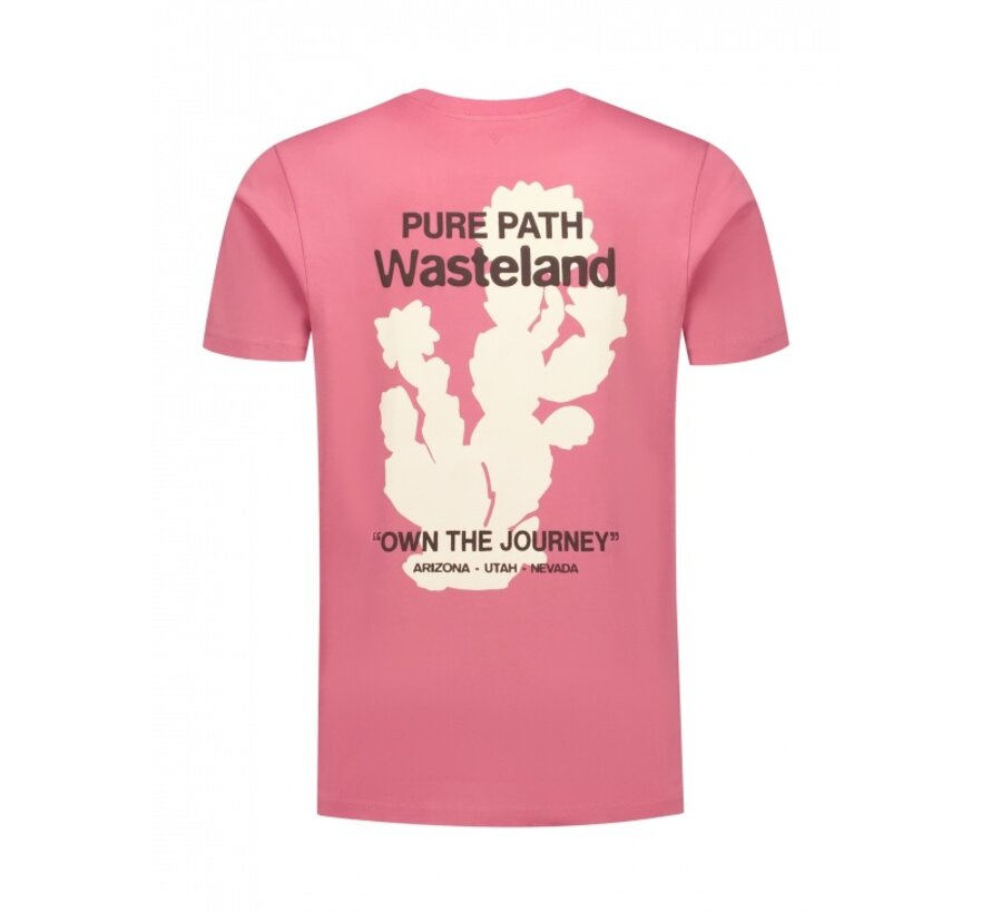 Desert Wasteland T-shirt Raspberry (25030106 - 24)