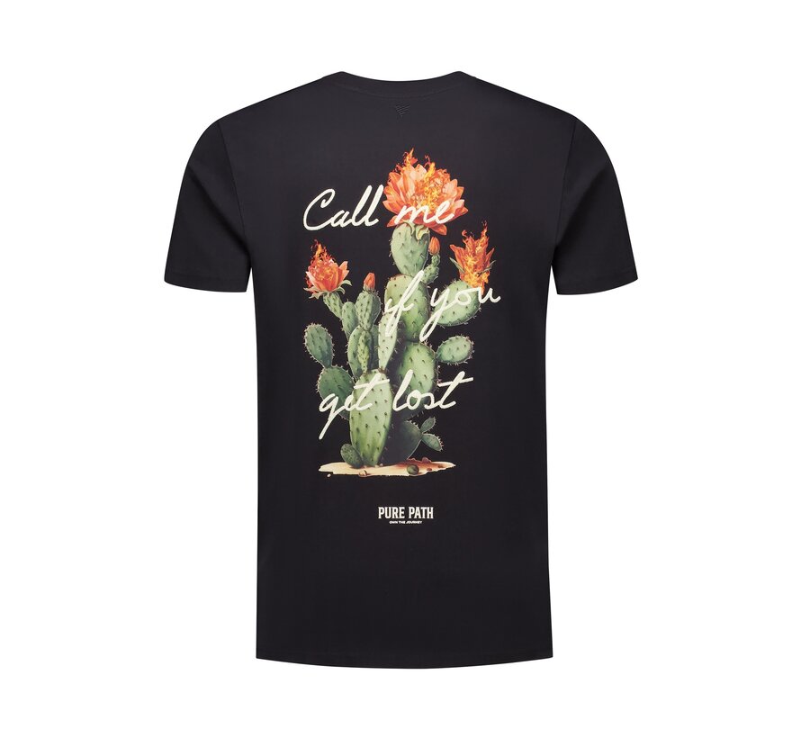 Call Me If You Get Lost T-shirt Black (25030107 - 02)