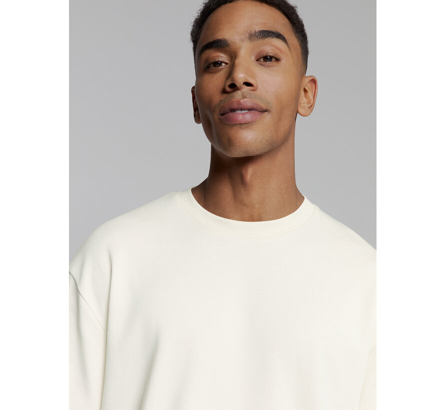 T-Shirt Crewneck Heavy Solid Basic Offwhite (27340261 - 011)