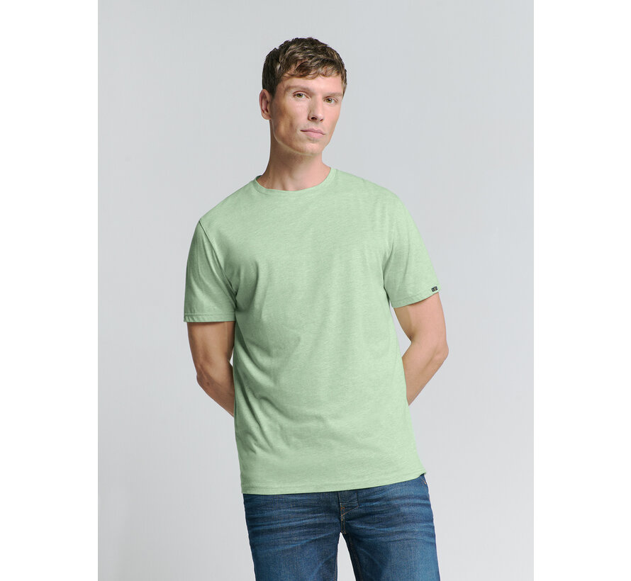 T-Shirt Crewneck Melange Mint (27340262SN - 058)