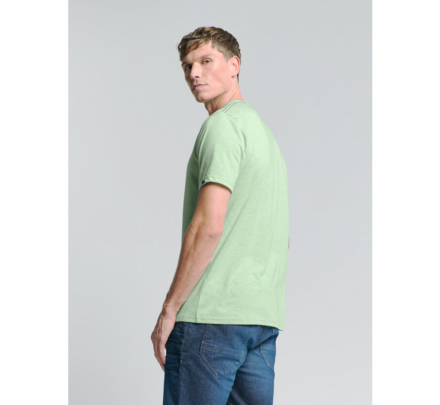 T-Shirt Crewneck Melange Mint (27340262SN - 058)