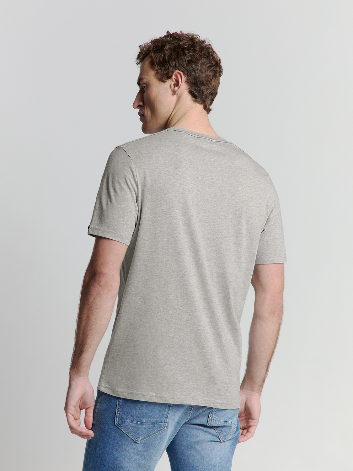 No Excess T-Shirt Crewneck Melange Grey Melange  XL No Excess