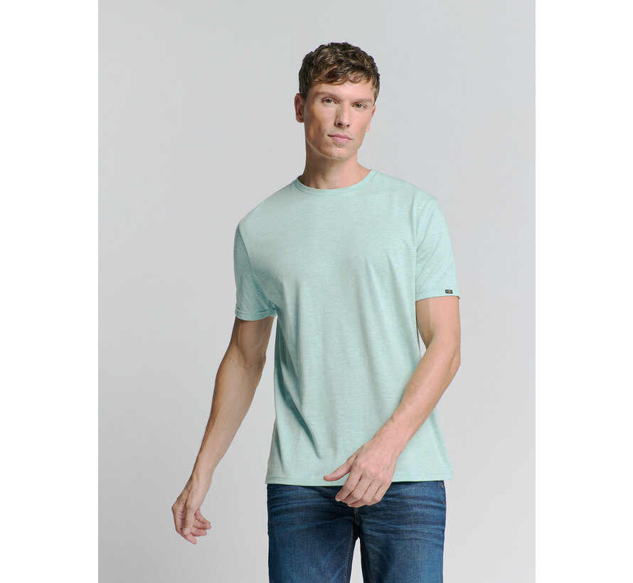 T-Shirt Crewneck Melange Ice (27340262SN - 151)