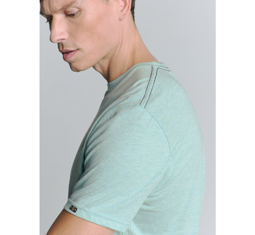T-Shirt Crewneck Melange Ice (27340262SN - 151)