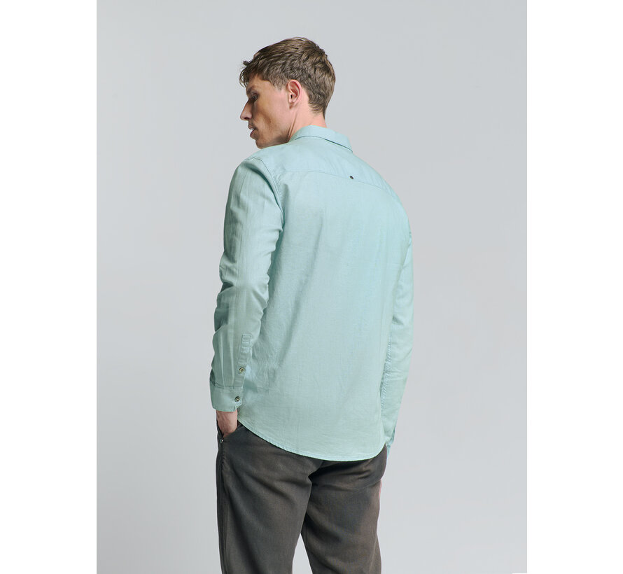 Shirt Solid With Linen Ice (27470213SN - 151)