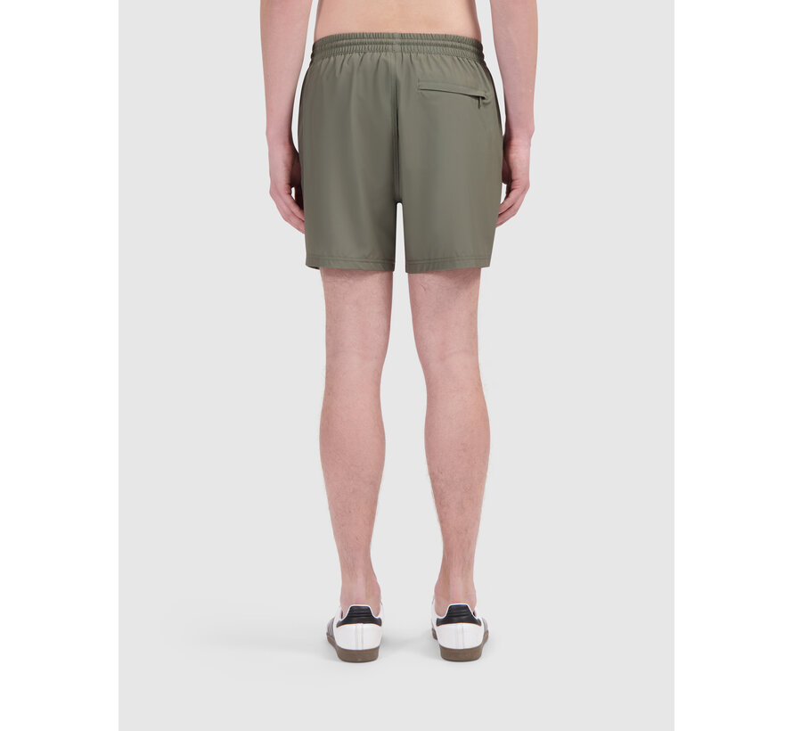 Grunge Logo Swim Shorts Dark Army (25019502 - 11)