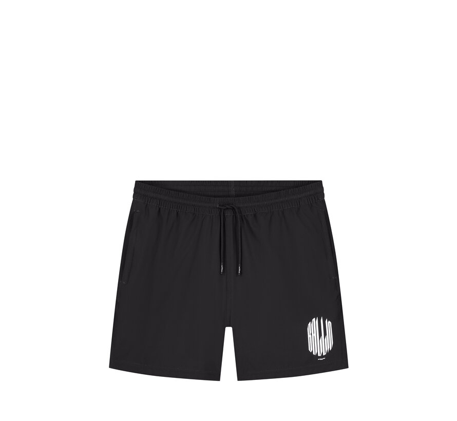 Grunge Logo Swim Shorts Black (25019502 - 02)