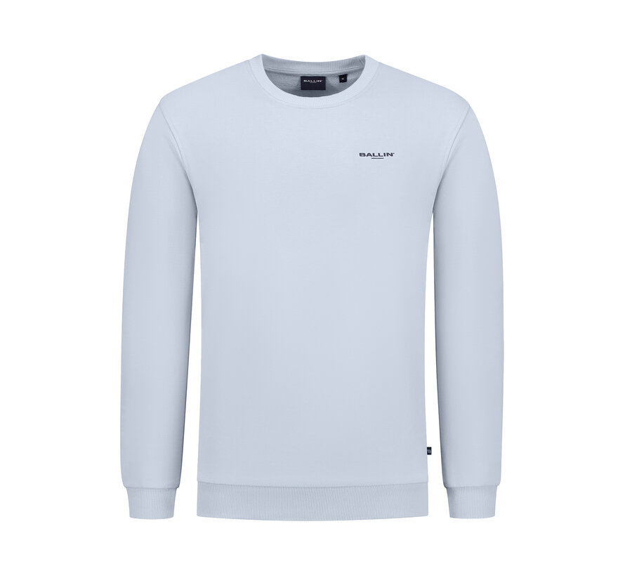 Dual-tone Palm Sweater Blue Grey (25019342 - 93)
