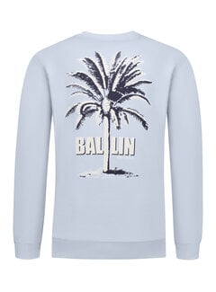 BALLIN' Dual-tone Palm Sweater Blue Grey (25019342 - 93)