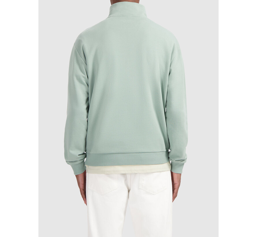 Box Logo Half-zip Sweater Green (25019344 - 17)