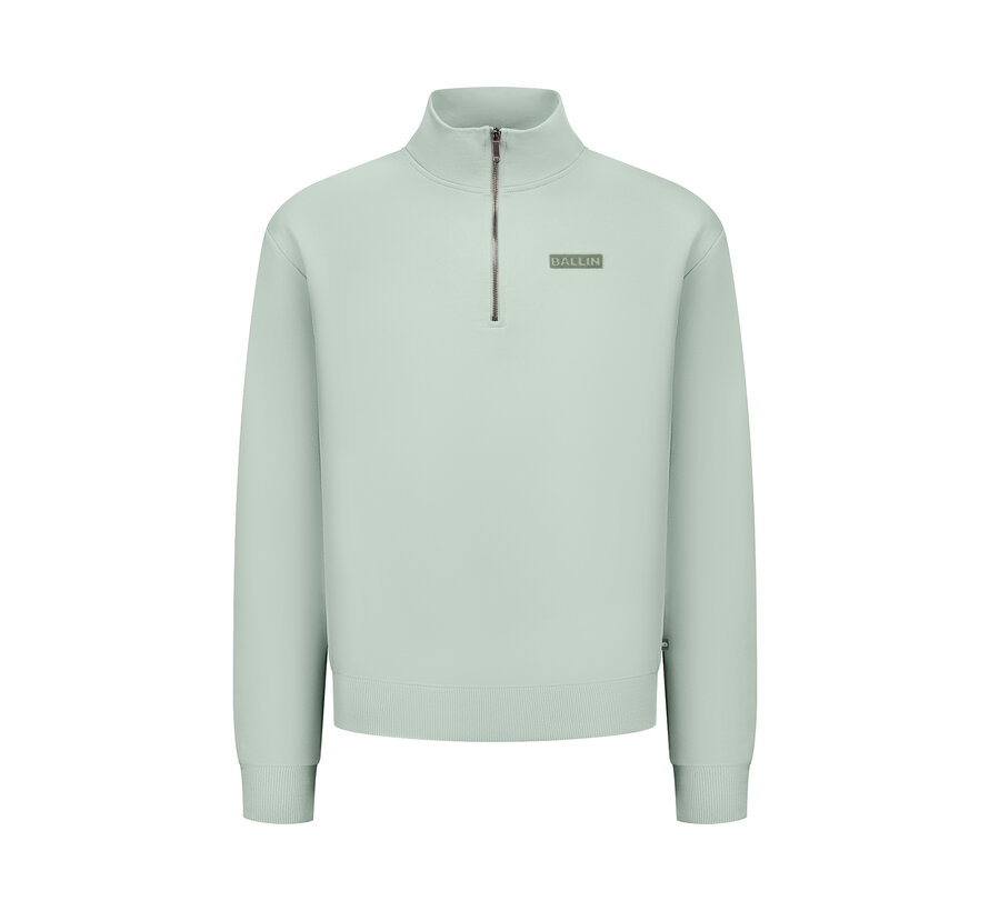 Box Logo Half-zip Sweater Green (25019344 - 17)