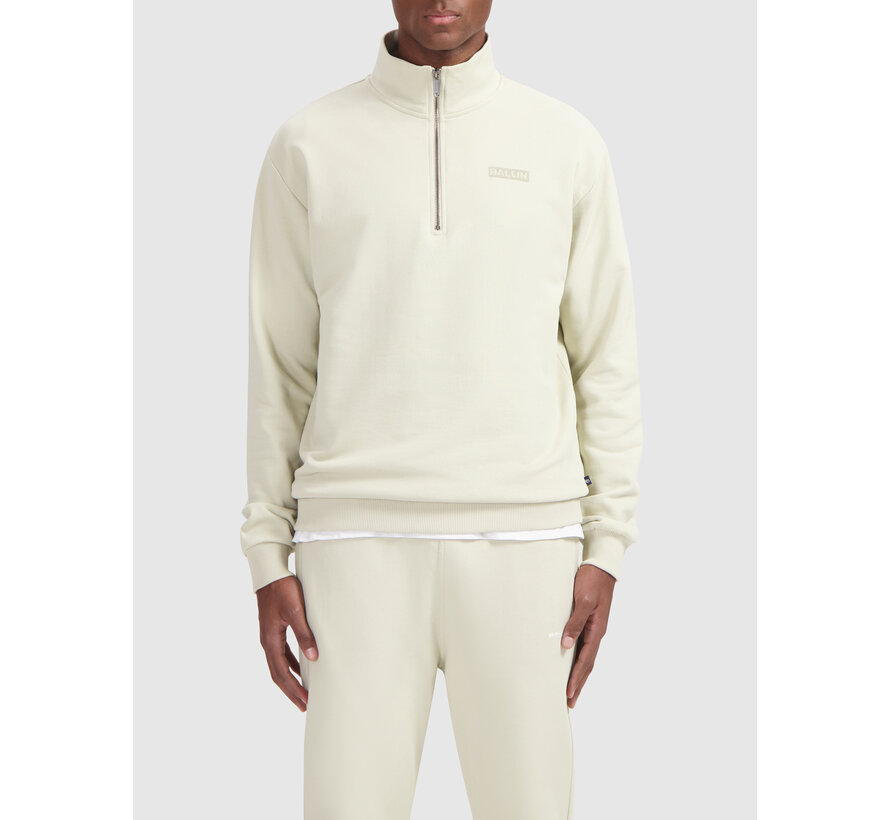 Box Logo Half-zip Sweater Sand (25019344 - 46)