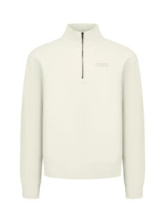 BALLIN' Box Logo Half-zip Sweater Sand (25019344 - 46)