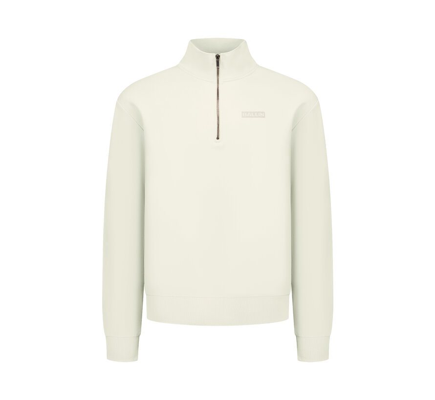 Box Logo Half-zip Sweater Sand (25019344 - 46)