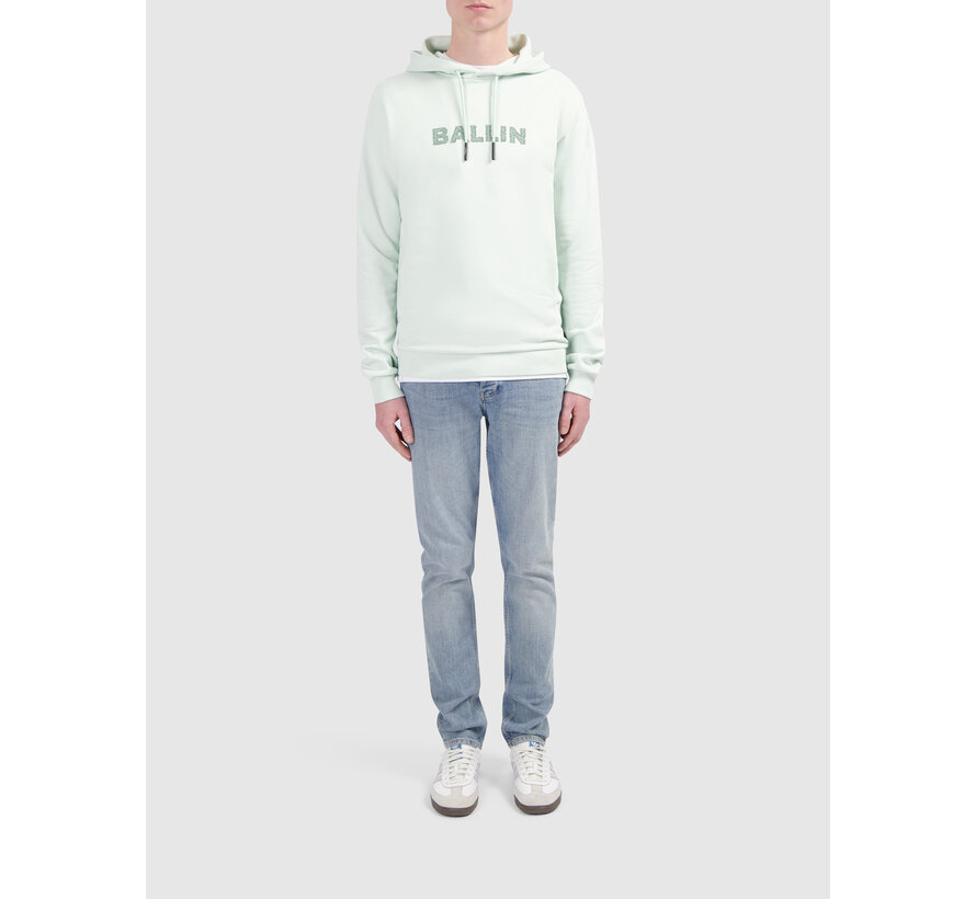 Scratch Logo Hoodie Light Green (25019364 - 13)