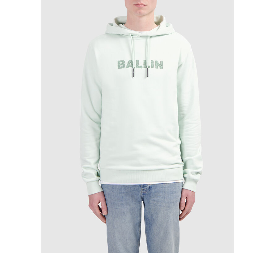 Scratch Logo Hoodie Light Green (25019364 - 13)