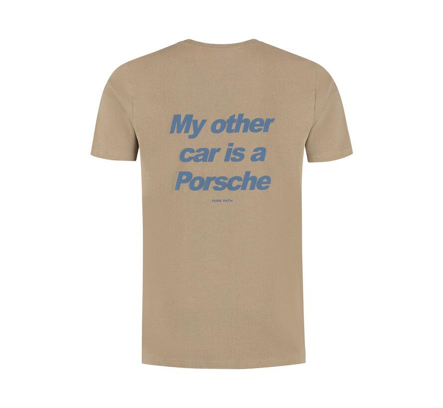 My Other Car T-shirt Taupe (25030112 - 53)