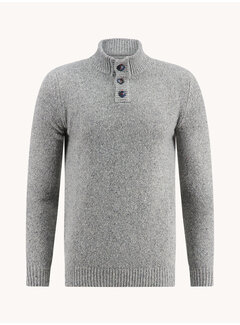 A Fish Named Fred Jumper knitted Dark Grey (32.504.702)