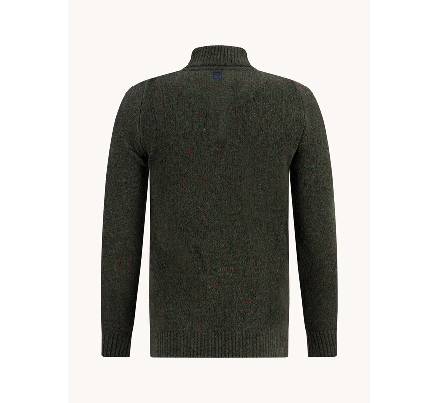Jumper knitted Hedge Green (32.504.313)