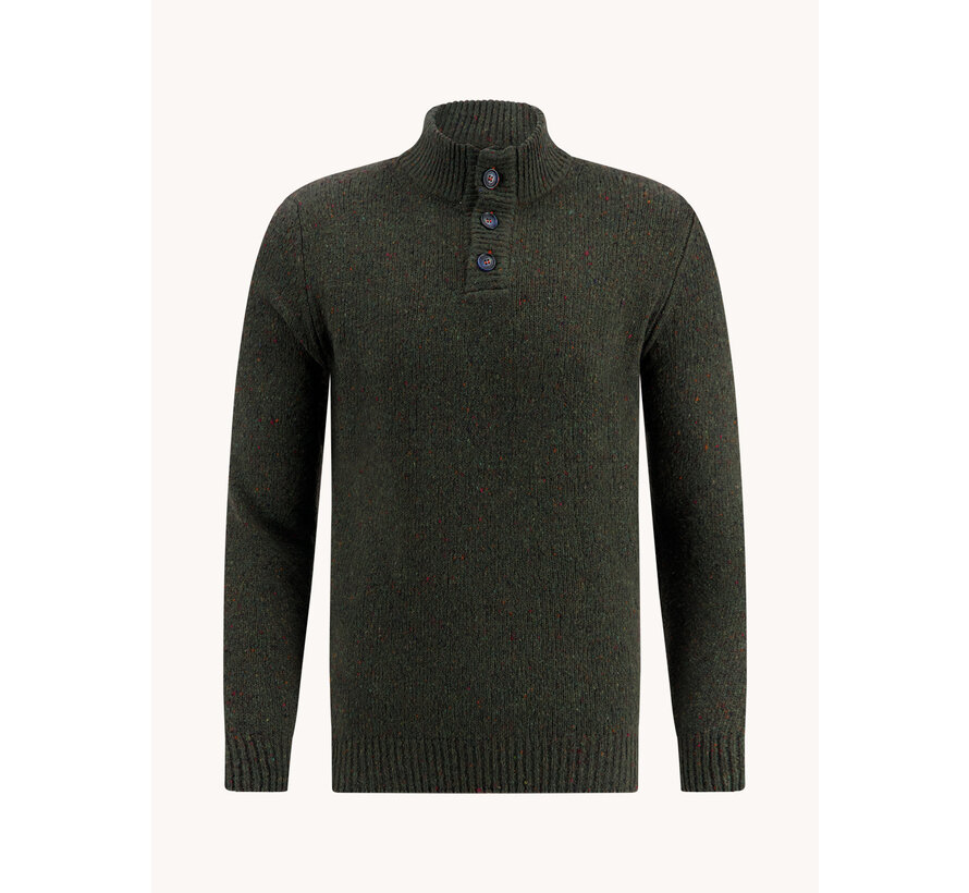 Jumper knitted Hedge Green (32.504.313)