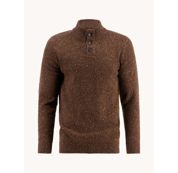 A Fish Named Fred Jumper knitted Chocolate Brown (32.504.200)