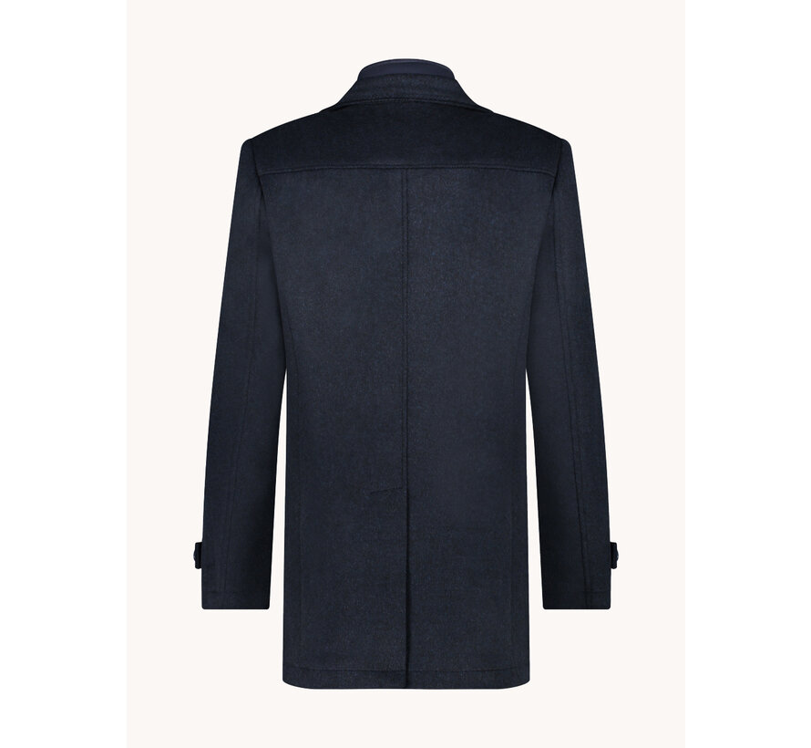 Funnel neck coat Navy (32.165.604)