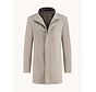 Funnel neck coat Sand (32.165.205)