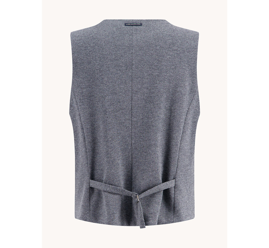 Waistcoat pique Grey (32.134.704)