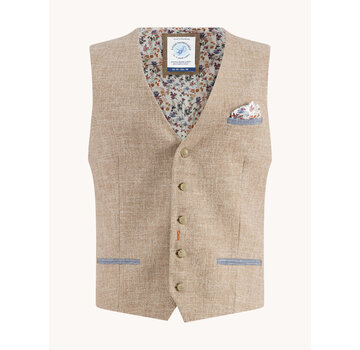 A Fish Named Fred Waistcoat structure Sand (32.132.205)