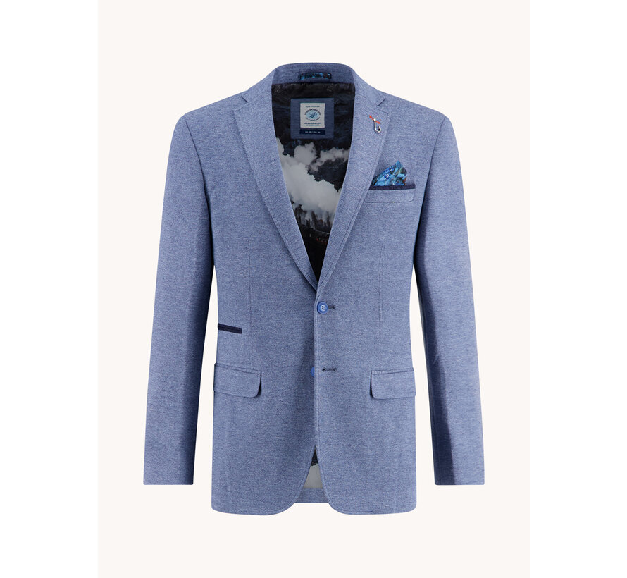 Colbert pique Jeans Blue (32.104.608)